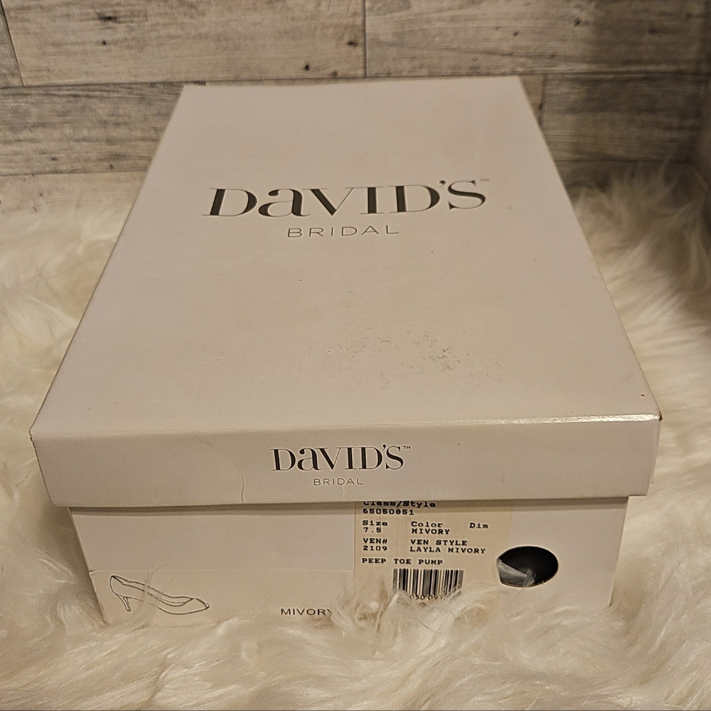 David's Bridal Heels